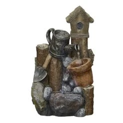 Easy Fountain Country Garden Pour Water Feature With LED Lights -Garden Care Store 1020170 2