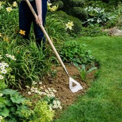 Kent & Stowe Stainless Steel Long Handled Dutch Hoe -Garden Care Store 1031058 2