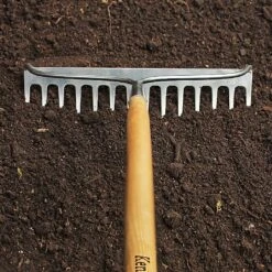 Kent & Stowe Stainless Steel Long Handled Soil Rake -Garden Care Store 1031059 3