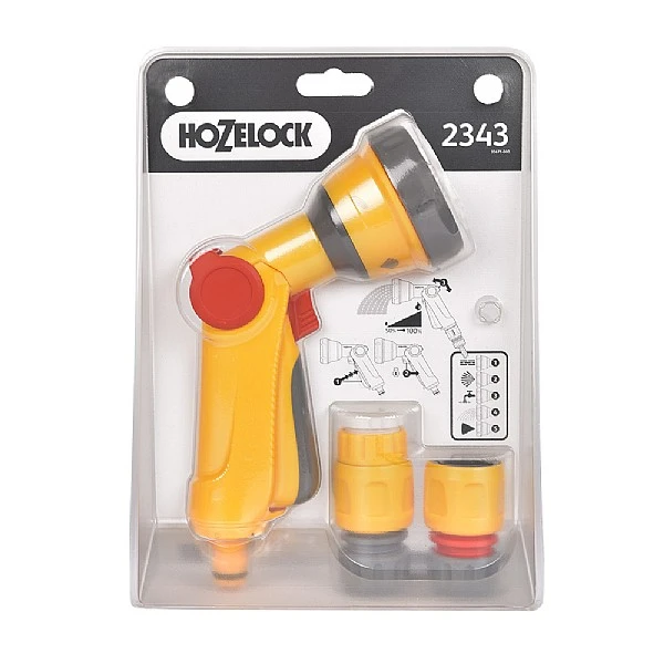 Hozelock Multi-Spray Gun Soft Touch & Fittings Set 2 Hozelock Multi-Spray Gun Soft Touch & Fittings Set - Image 2