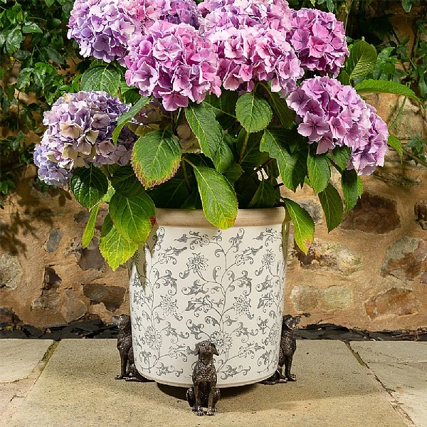 Jardinopia Plant Pot Feet Bronze Labrador - Set Of 3 2 Jardinopia Plant Pot Feet Bronze Labrador - Set Of 3 - Image 2