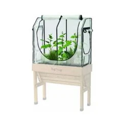 VegTrug Small WallHugger Greenhouse Frame & Multi Cover Set -Garden Care Store 1187443 2