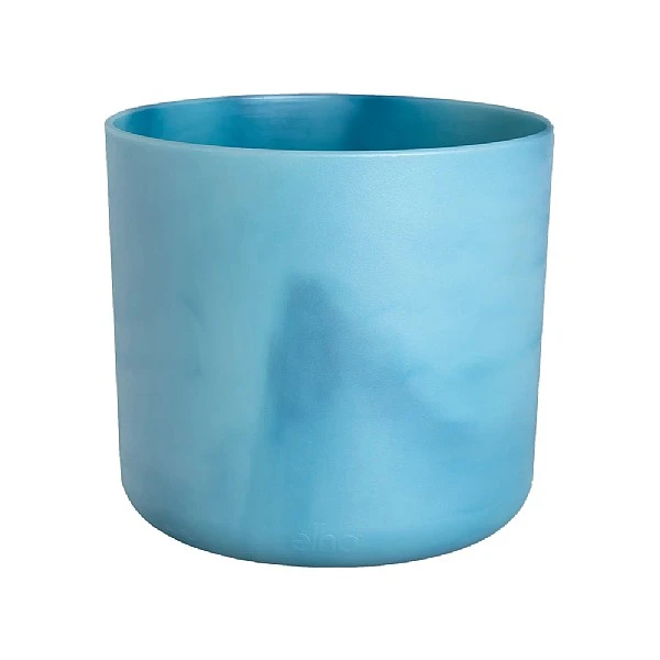 Elho The Ocean Collection Round Pot 22cm Atlantic Blue 3 Elho The Ocean Collection Round Pot 22cm Atlantic Blue - Image 3