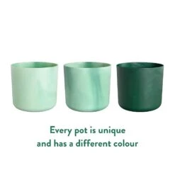 Elho The Ocean Collection Round Pot 22cm Pacific Green 10 Elho The Ocean Collection Round Pot 22cm Pacific Green -Garden Care Store 1230823 5