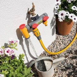 Hozelock Flowmax 3-Way Tap Connector 5 Hozelock Flowmax 3-Way Tap Connector -Garden Care Store 924990 2