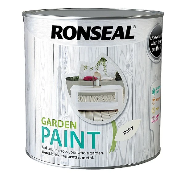 Ronseal Garden Paint Daisy 2.5L 1 Ronseal Garden Paint Daisy 2.5L
