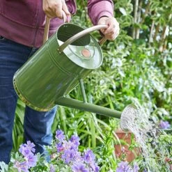 Smart Garden 9L Galvanised Steel Watering Can - Various Colours -Garden Care Store LRGWTRCAN 5